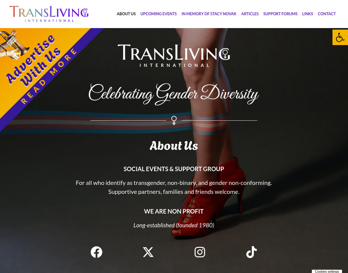 Brand NEW TransLiving International website | graphic design, web design, SEO