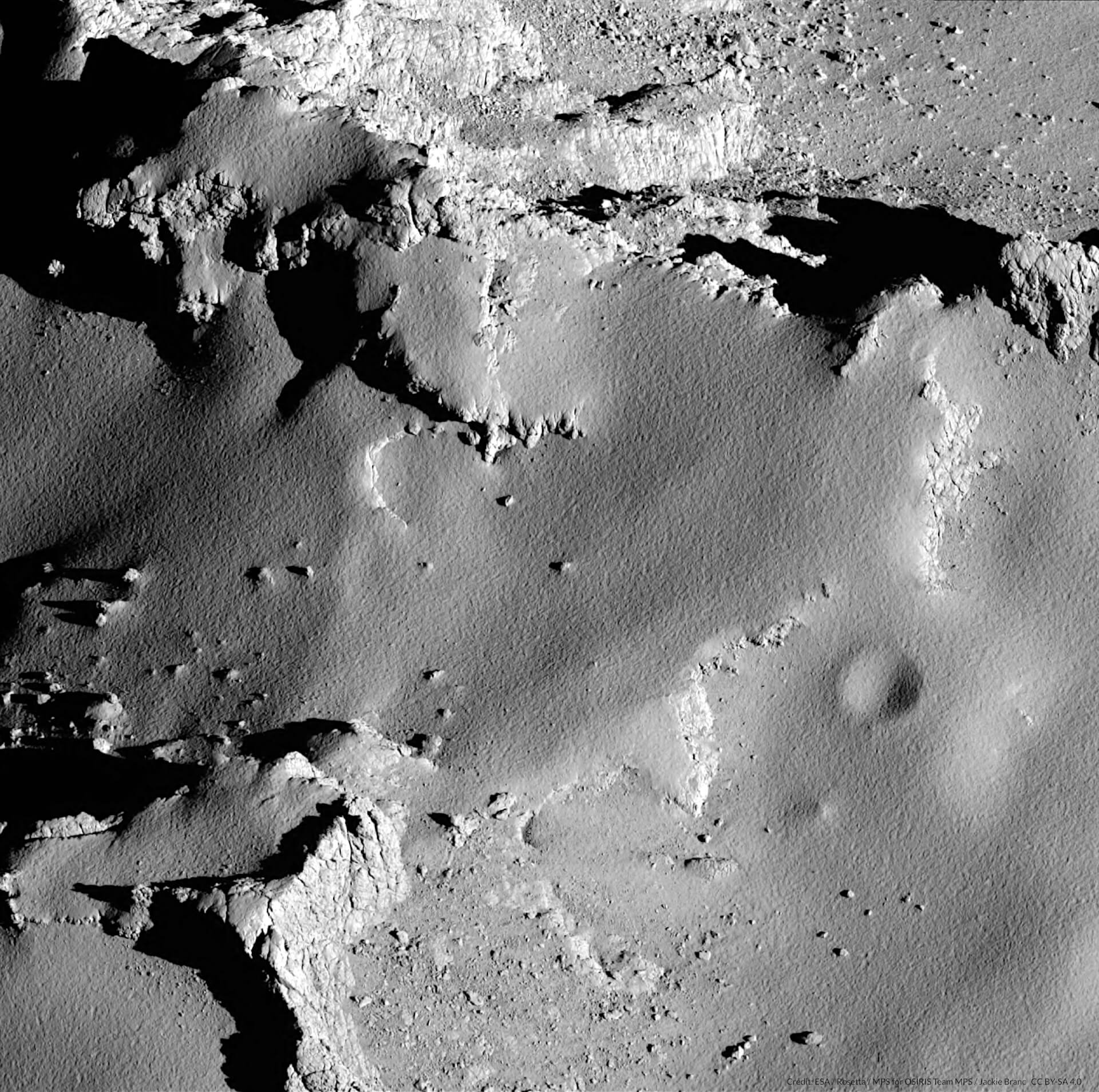 N20160930T040247742ID4DF22 | Credit: ESA / Rosetta / MPS for OSIRIS Team MPS / Jackie Branc CC BY-SA 4.0