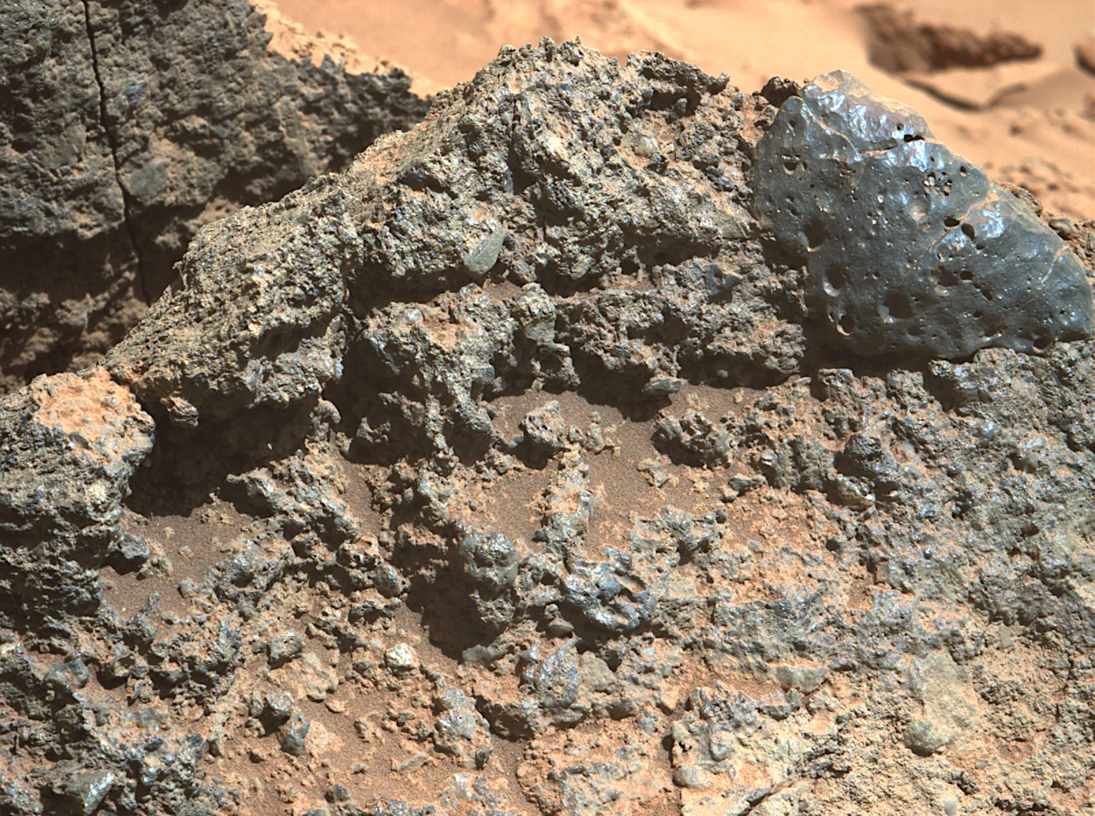 Mars Perseverance Sol 1457: Left Mastcam-Z Camera / enhanced March 26, 2025 (Sol 1457) / 11:51:00 local solar time source image: Mars_Perseverance_ZL0_1457_0796282379_956EBY_N0710056ZCAM09518_1100LMJ Image Credit: NASA/JPL-Caltech/ASU/Jackie Branc