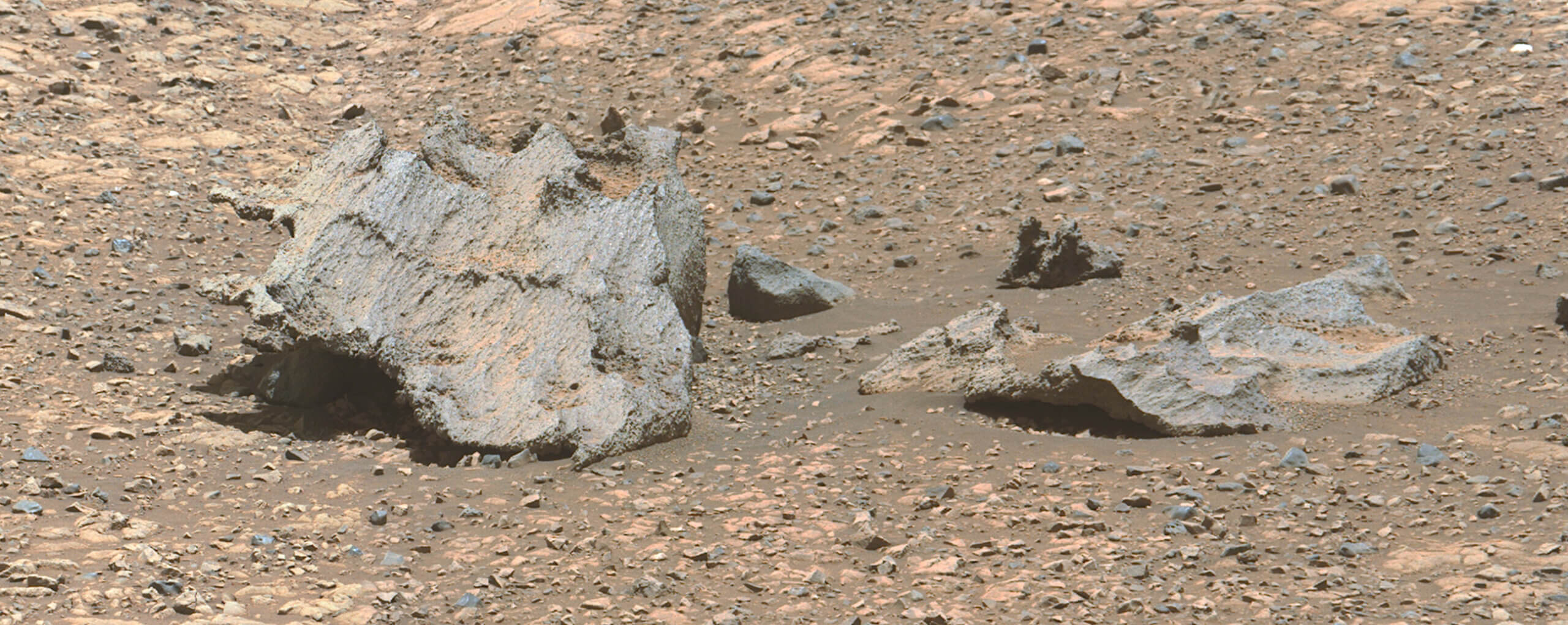 Mars Perseverance Sol 1448: Left Mastcam-Z Camera / enhanced panorama March 17, 2025 (Sol 1448) / 12:45-46 local solar time source images: Mars_Perseverance_ZL0_1448_0795486900_803EBY_N0700000ZCAM09503_1100LMJ Mars_Perseverance_ZL0_1448_0795486916_803EBY_N0700000ZCAM09503_1100LMJ Image Credit: NASA/JPL-Caltech/ASU/Jackie Branc