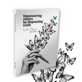 Empowering others by dispensing truth - Nora A.Simone | design by Jackie Branc | TransLiving International