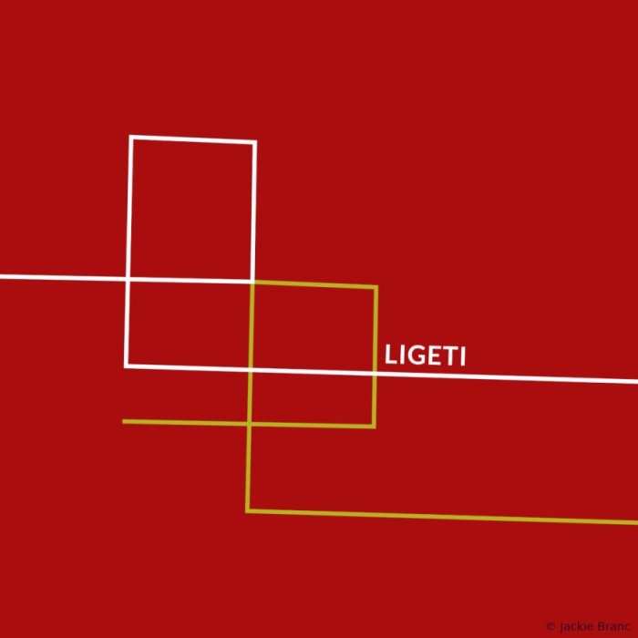 Ligeti, design by Jackie Branc