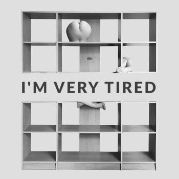 I'M VERY TIRED - photo collage by Jackie Branc photographer