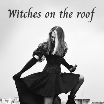 Witches on the roof by Jackie Branc photographer